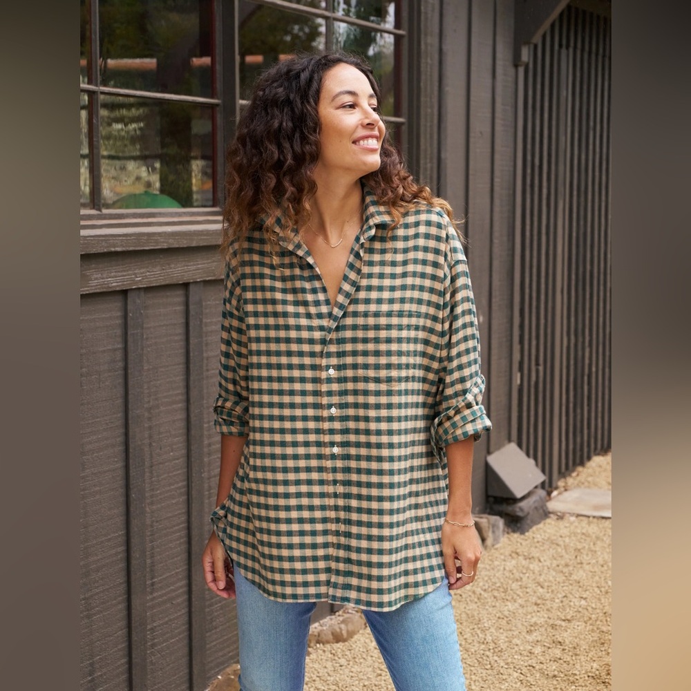 NWOT Frank & Eileen - Flannel Shirley